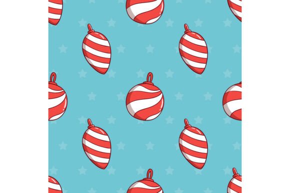 Christmas Lights Ornaments Pattern Review for Digital Sellers