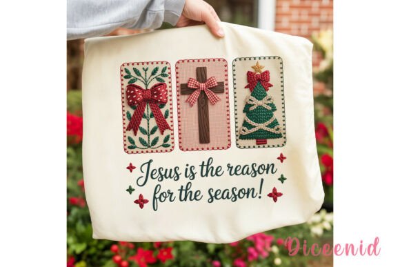 Christmas Reason Sublimation Design: A Festive Graphic Asset for Branding and Marketing