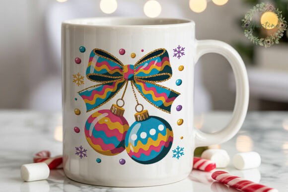 Glitter Christmas Ornaments PNG Clipart for Real-World Crafting