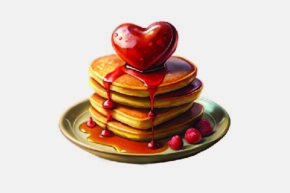 The Love and Cake Christmas PNG: A Versatile Illustration for Content Creators